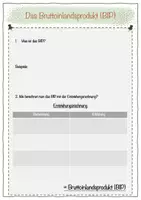 Vorschau - Unterrichtsreihen - WBS - Bruttoinlandsprodukt AB + Lösungen (Kl. 9/10) - Seite 3
