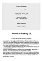 Vorschau - Arbeitsblätter - Baum-Mandalas Blattform Umriss Früchte Blüten | Sachunterricht Kunst Vorschule + Grundschule Klasse 1-4 | Bäume, Mandalas, Heimatkunde, Baumarten, Konzentration, Wald, Naturkunde - Seite 1