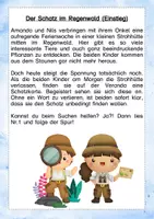 Vorschau - Arbeitsblätter - Lesespurgeschichte Regenwald - Seite 3
