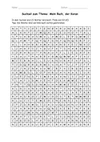 Vorschau - Spiele - Differenz. Suchsel zum Thema: "Mein Koran" (spiel. Lernen) - Seite 1