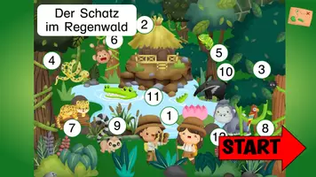 Vorschau - Text - Interaktive Lesespurgeschichte Regenwald - Seite 3