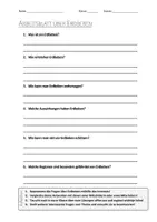 Vorschau - Arbeitsblätter - Lernposter + AB mit Fragen zum Thema "Erdbeben" + Lösungsblatt + Mindmap + Infografik - Seite 1