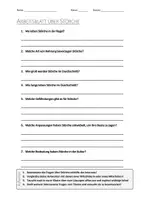 Vorschau - Arbeitsblätter - AB mit Fragen zum Thema "Störche" + Lösungsblatt + Infografik - Deckblatt