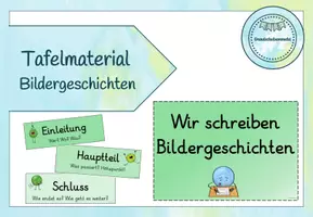 Vorschau - Poster - Tafelmaterial Bildergeschichten - Seite 1