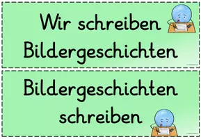Vorschau - Poster - Tafelmaterial Bildergeschichten - Seite 3