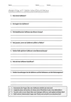 Vorschau - Arbeitsblätter - Lernposter + AB mit Fragen zum Thema "Golfstrom" + Lösungsblatt + Mindmap + Infografik - Seite 1