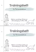 Vorschau - Unterrichtsreihen - Trainingsheft: Addition zweistelliger Zahlen mit Zehnerübergang im Zahlenraum bis 100 - Seite 1
