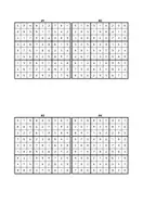 Vorschau - Arbeitsblätter - Sudoku- Freebie (schweres Niveau) - Seite 2