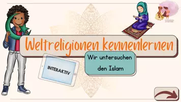 Vorschau - Interaktives Material - Weltreligion: Islam - Lapbook und interaktive Datei - Seite 2