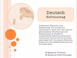 Vorschau - Poster - Hefteintrag Deutsch - Seite 1