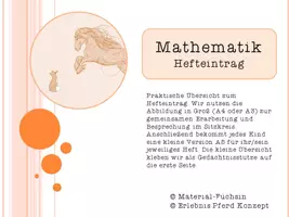 Vorschau - Poster - Hefteintrag Mathematik - Seite 3