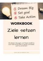 Vorschau - Arbeitsblätter - Ziele setzen lernen- Mit diesen 7 Schritten schafft es dein Kind auch! - Deckblatt