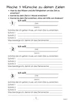 Vorschau - Arbeitsblätter - Ziele setzen lernen- Mit diesen 7 Schritten schafft es dein Kind auch! - Seite 3
