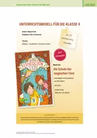 Vorschau - Stundenentwürfe - Unterrichtsmaterial "Die Schule der magischen Tiere" - Deckblatt