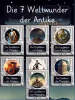 Vorschau - selbst erstellte Cliparts/Grafiken - Die 7 Weltwunder der Antike - BILDKARTEN - Deckblatt