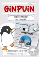 Vorschau - Spiele - Bilderbuchfenster und Puzzle zum Buch "Ginpuin" - Deckblatt