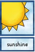 Vorschau - Bildkarten - Weather Flashcards - Wetter im Englischunterricht - Seite 3