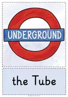 Vorschau - Präsentationen/Tafelbilder - On the Underground Bild-und Wortkarten - Seite 3