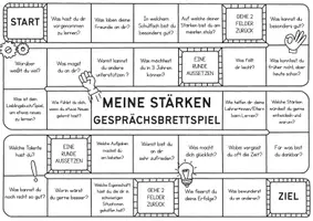 Vorschau - Arbeitsblätter - Meine Stärken - 🎲 Gesprächsbrettspiel / Plauderbrettspiel 💛 | Gesprächsanlässe als Brettspiel - Seite 1