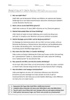 Vorschau - Arbeitsblätter - AB mit Fragen zum Thema "Adolf Hitler" + Lösungsblatt + Infografik - Seite 2