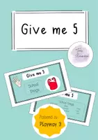 Vorschau - Spiele - Give me five (passend zu Playway 3) - Deckblatt
