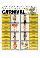 Vorschau - Fördermaterial/Inklusion - CARNIVAL - Klammerkarten - Seite 3