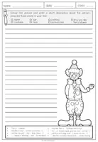 Vorschau - Arbeitsblätter - CARNIVAL - Writings (Personenbeschreibung - 21 Worksheets) - Seite 1