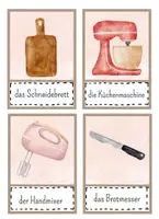 Vorschau - Poster - Kochen und Backen - Bildkarten (DAF/DAZ) Flashcards - Seite 3