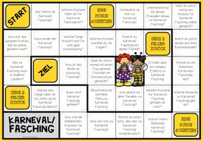 Vorschau - Spiele - KARNEVAL / FASCHING - Plauderbrettspiel - Seite 1