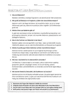 Vorschau - Arbeitsblätter - Lernposter + AB mit Fragen zum Thema "Bakterien" + Lösungsblatt + Mindmap + Infografik - Seite 3