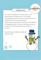 Vorschau - Fördermaterial/Inklusion - Winter - Englisch - Bildkarten - Seite 1
