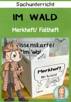 Vorschau - Arbeitsblätter - Wald - Deckblatt