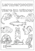 Vorschau - Arbeitsblätter - Lernwerkstatt - Tiere im Winter - 50 + differenzierte Arbeitsblätter für Klasse 1 bis 4 - Seite 2