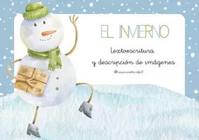 Vista previa - Unidades / Secuencias / Situaciones de Aprendizaje - LECTOESCRITURA EL INVIERNO (2) - Portada