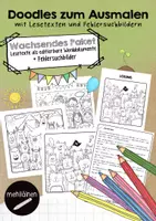 Vorschau - Spiele - SPARPAKET | Doodles zum Lesen und Malen - Deckblatt