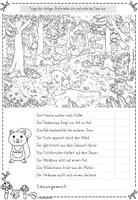 Vorschau - Arbeitsblätter - Wald | Lesen - Seite 3