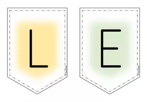 Vorschau - Poster - Wimpelkette Leseecke - Seite 1