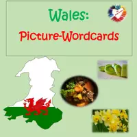 Vorschau - Arbeitsblätter - Materialpaket: Find out about Wales Fact Cards + Tasks + Vocabularies + Picture-Wordcards - Seite 3