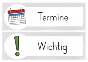 Vorschau - Anderer Materialtyp - Schilder Klassenraum - Seite 2