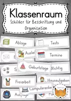 Vorschau - Anderer Materialtyp - Schilder Klassenraum - Deckblatt