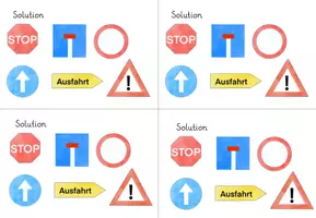 Vorschau - Spiele - #edukisommerschnapper Materialpaket Verkehrserziehung Schilder im Straßenverkehr - Seite 3