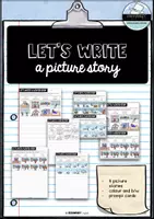 Vorschau - Arbeitsblätter - Let's Write - A Picture Story "WINTER EDITION" - Deckblatt