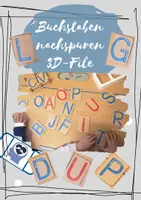 Vorschau - Spiele - Buchstaben nachspuren und fühlen - Deckblatt