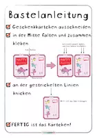 Vorschau - Mal- und Bastelvorlagen - ❤️ Valentinstag 🦄 Unicorn DIY Kärtchen basteln und verschenken | Valentine's Day - Seite 3