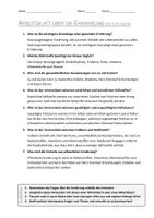 Vorschau - Arbeitsblätter - AB mit Fragen zum Thema "Ernährung" + Lösungsblatt + Mindmap + Infografik - Seite 3