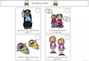 Vorschau - Fördermaterial/Inklusion - Liederarbeitung: Die Räder vom Bus - Seite 3