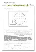 Vorschau - Arbeitsblätter - Fadenstrahlrohr - Seite 3