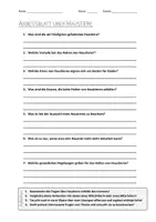Vorschau - Arbeitsblätter - AB mit Fragen zum Thema "Haustiere" + Lösungsblatt + Infografik - Deckblatt
