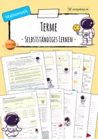 Vorschau - Arbeitsblätter - Terme (Gleichungen) - PAKET - Seite 1