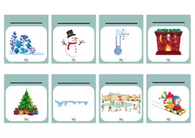 Vista previa - Tarjetas / Manipulativos - PACK ACTIVIDADES DE INVIERNO - página 3